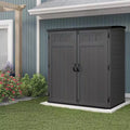 70.5 In. X 44.25 In. X 77.5 In. Extra Large Plastic Vertical Shed